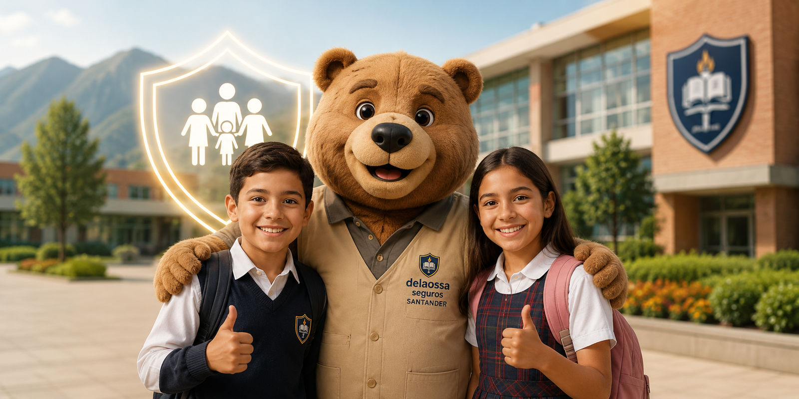 Familia escolar protegida